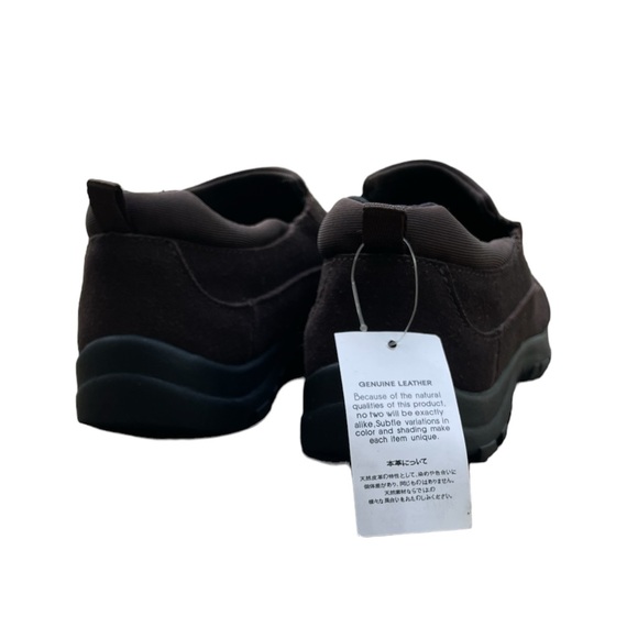 LANDS END YOUTH ADOLESCENT SIZE 5W BROWN LOAFER SLIP ON. - Picture 5 of 5